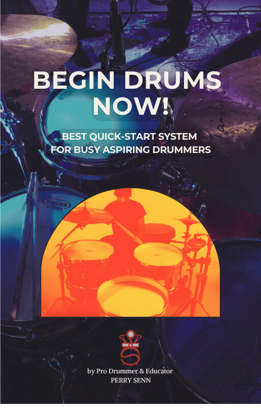 16 Lessons Companion of 'Begin Drums' Book